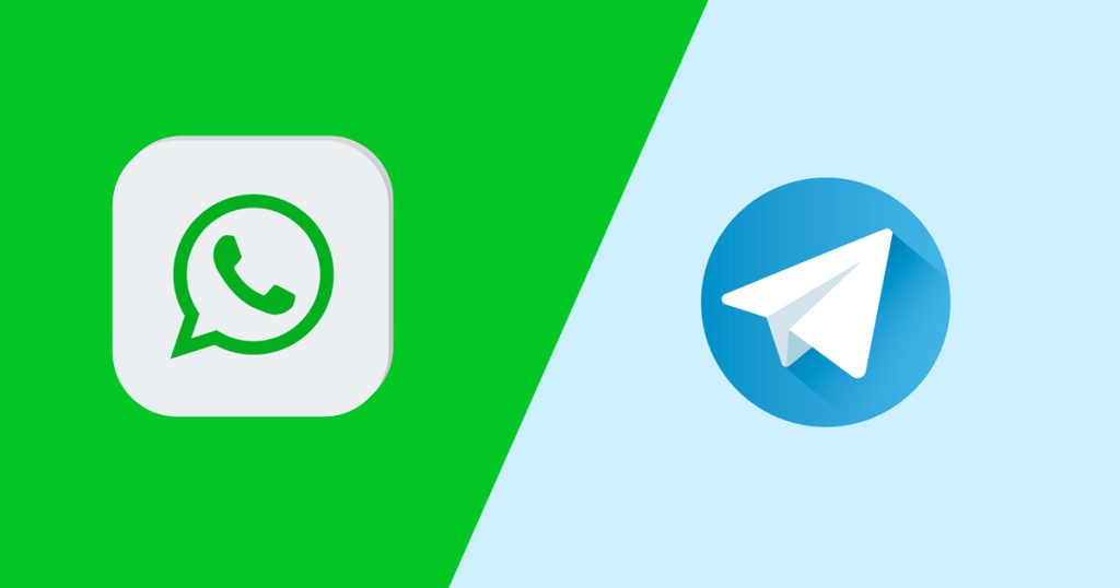 WhatsApp and Telegram vergleichen