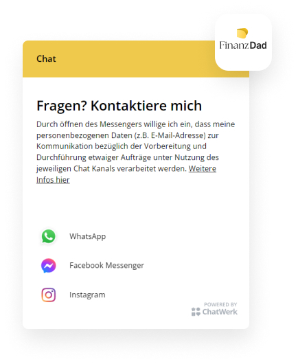 WhatsApp DSGVO-Konform - FinanzDad