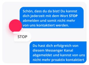 Stop-Flow und Opt-Out